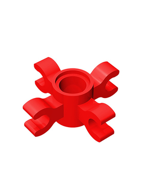 积木90202-15646 四侧夹口栓连接件零件配件MOC定制DIY礼品玩具科