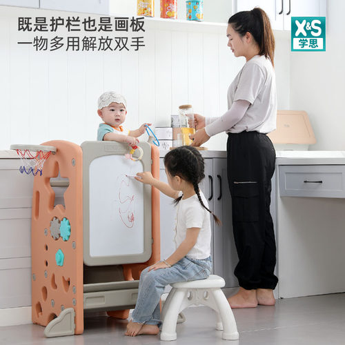 蒙氏学习塔塑料多功能宝宝洗手凳儿童垫脚台阶learning tower梯凳
