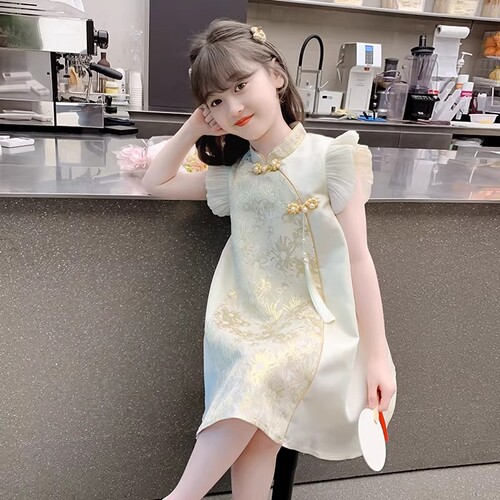 GBUBG女童汉服连衣裙夏装公主裙