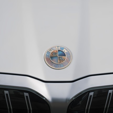 宝马BMW车标珐琅彩前标7系5系3系1系X1X3X5X6前后标引擎盖车标志
