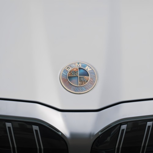 宝马BMW车标珐琅彩前标7系5系3系1系X1X3X5X6前后标引擎盖车标志