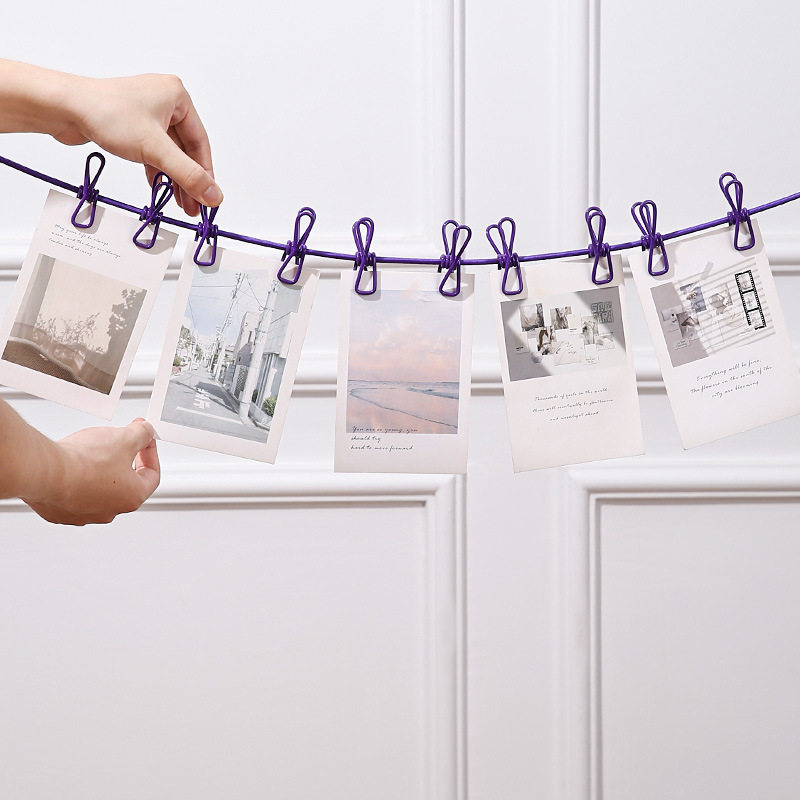 12夹弹力尼龙绳户外晾晒挂衣绳衣架便携旅行露营防风夹晾晒弹力绳,收纳整理,晾晒篮/网,淘宝优惠券,粉丝福利购,淘宝优惠卷