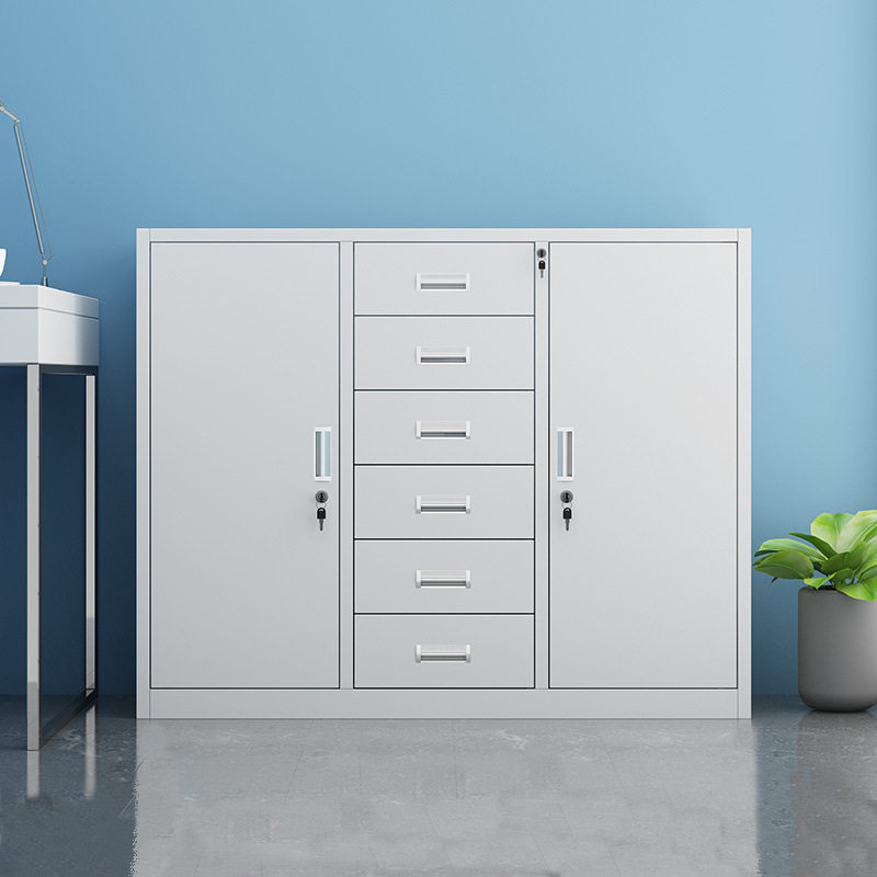资料柜钢制办公文件柜家用抽屉式带锁小矮柜阳台储物柜工具柜移动,商业/办公家具,办公储物柜,淘宝优惠券,粉丝福利购,淘宝优惠卷