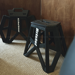 潮牌Bristol折叠凳户外露营军事风可折叠便携小凳子钓鱼凳小板凳