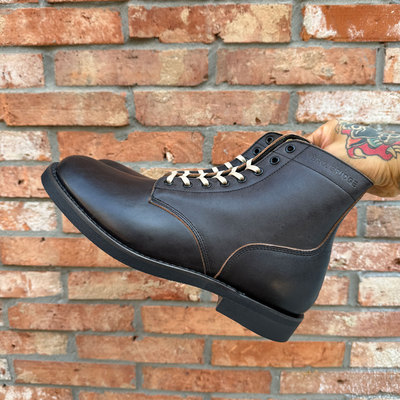 Brother Bridge 特殊染单宁酸植鞣1.5MM波兰茶芯马皮大逃亡工装靴