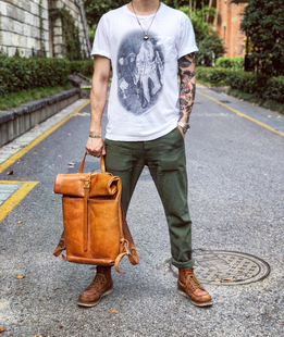 Tellason 意大利制作 8oz OG-107复古水洗工装休闲裤面包裤