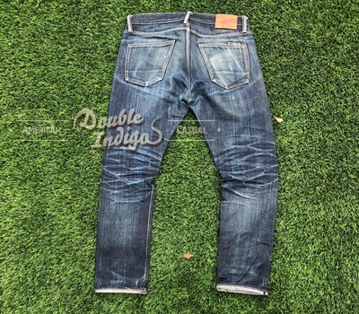 sk超重磅赤耳修身锥形牛仔裤