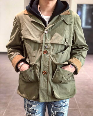 Gypsy Sons Cordura防风科技面料复古多袋可变形猎装式风雪夹克