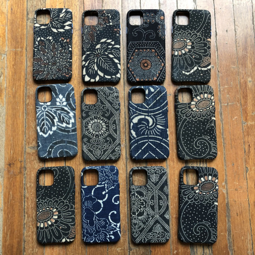 Simple Union适用于iPhone11/11 Pro/11 Pro Max日本古布手机壳