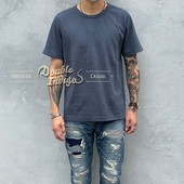 T恤 Goods Tee 11oz复古重磅水洗做旧活性染色圆领修身 Dyemond