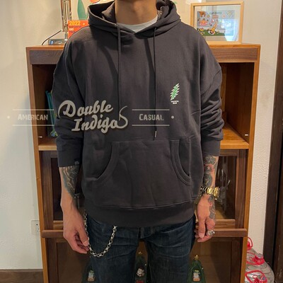 迷幻小熊印花复古休闲连帽卫衣