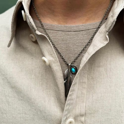 northworks嗲の小物羽毛银链