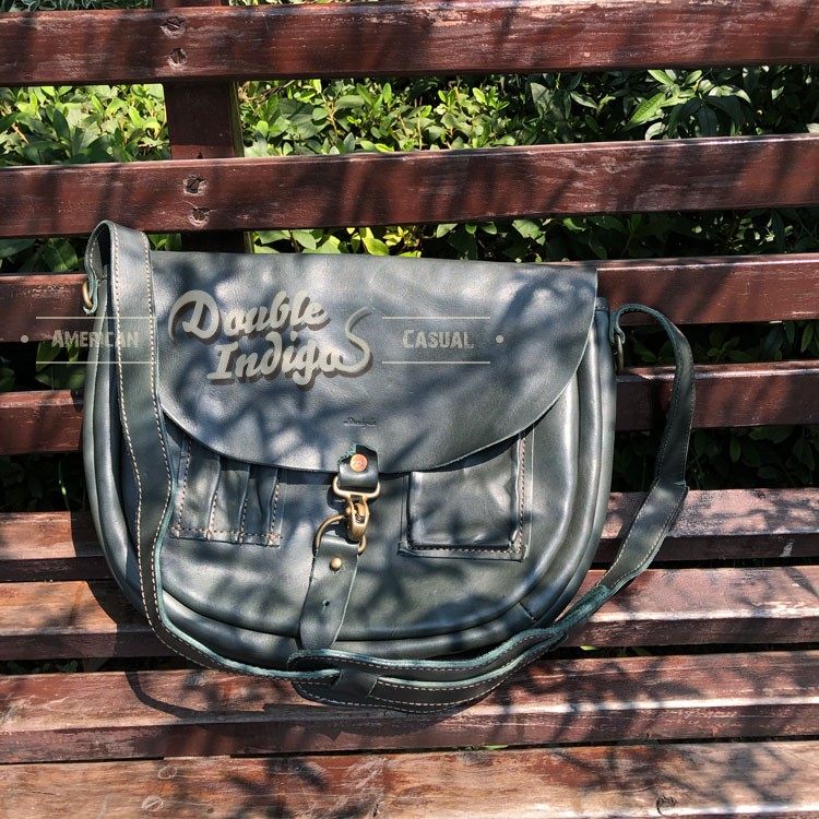 Sturdy Luggage Supply 日本手作 水洗做旧多脂枥木革复古单肩包