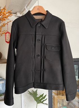 Y'2 LEATHER 25周年隐藏限定2mm天然鹿皮羊毛内衬Type I一代夹克