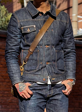 Last Kabuto 中国总代 手工意大利羊毛毯日本赤耳丹宁牛仔夹克