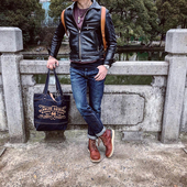 茶芯机车马皮皮衣 穆赫兰道经典 Freewheelers Mulholland