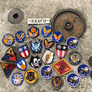 皮衣牛仔夹克改造 flight 德国手工做旧小号徽章胸章贴布 Josh