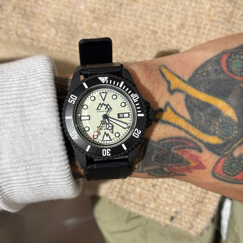 Comfy × VWC FIELD WATCH野外探险outdoor夜光小表径情侣款手表