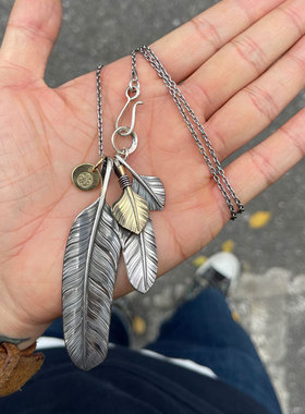 925银双规格DIY弹簧扣银制项链