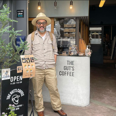 特殊丝光斜纹宽松复古休闲裤