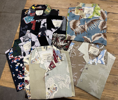 衫拼接重组remake夏威夷衬衫