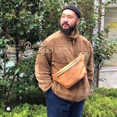 Tenjin Works天神 小花亮介手作S级枥木植鞣革复古机车包