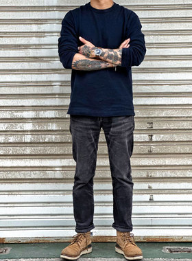 Gypsy Sons x D.I. 手工水洗油污刷色做旧灯芯绒复古船员休闲裤