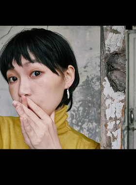 Yusuke Kosaka Works小坂雄介日本手作18K金复古羽毛耳钉耳环