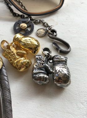 kopometal18k镀金银手作挂件