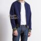 BDD 蓝染棉麻混纺迷彩内衬复古飞行夹克 indigo 中国总代 6oz