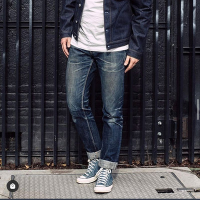 BDD日本高腰修身牛仔裤