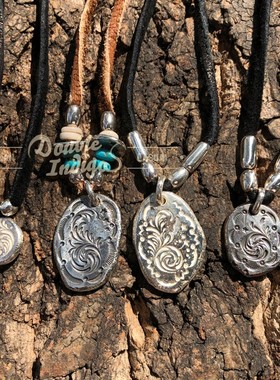 mthill日本手造古董琉璃珠唐草