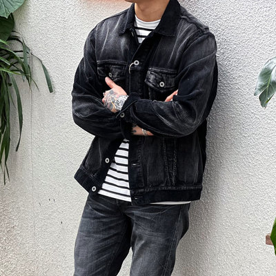 灯芯绒复古TYPEIII三代夹克