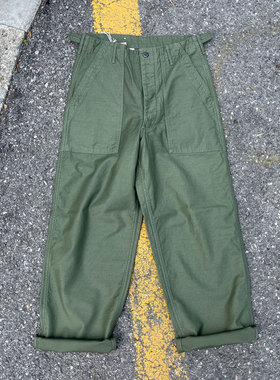 Workers Japan OG107 高密度复古多袋宽松战术工装休闲裤面包裤