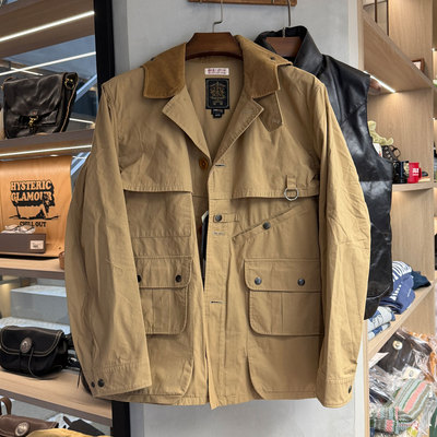 Gypsy Sons 特价Cordura防风面料复古多袋可变形猎装式风雪夹克