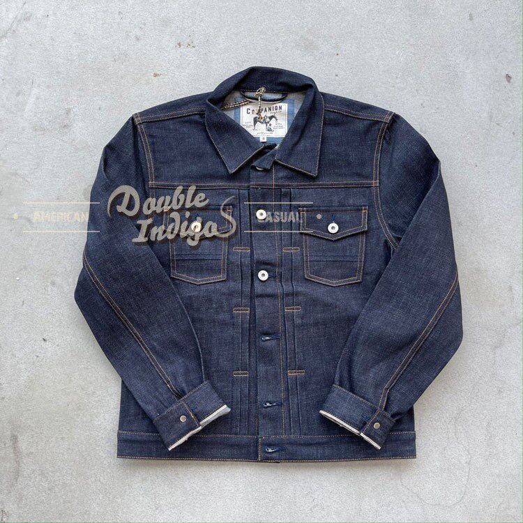 companion 美国white oak白橡树老库存赤耳面料三袋牛仔夹克