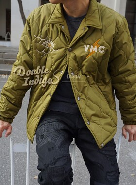 Gypsy Sons 老品特价 全知之眼云雾闪电复古刺绣夹棉田径通勤夹克