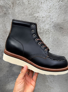 The Boots Material日本浅草制 严选茶芯牛皮875楦型复古工装靴
