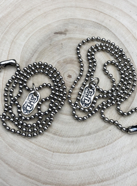 wall手工925银经典吊坠珠链