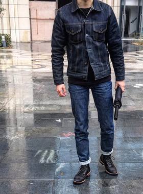 Tellason品质依旧 Cone Mills布料美产3代原色牛仔夹克