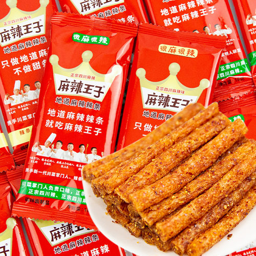麻辣王子辣条18g解馋小零食