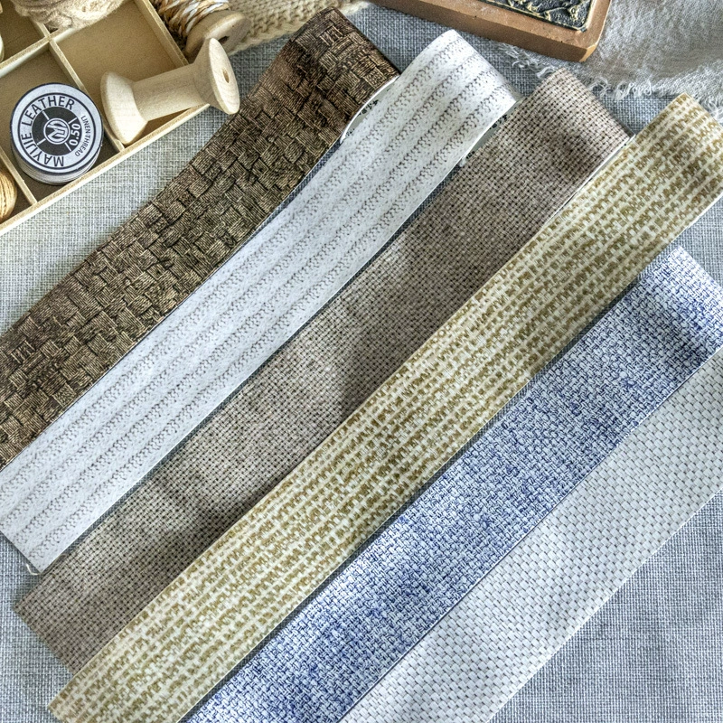 仿真布纹手工坊无缝和纸胶带复古贴纸装饰背景拼贴手帐素材基础