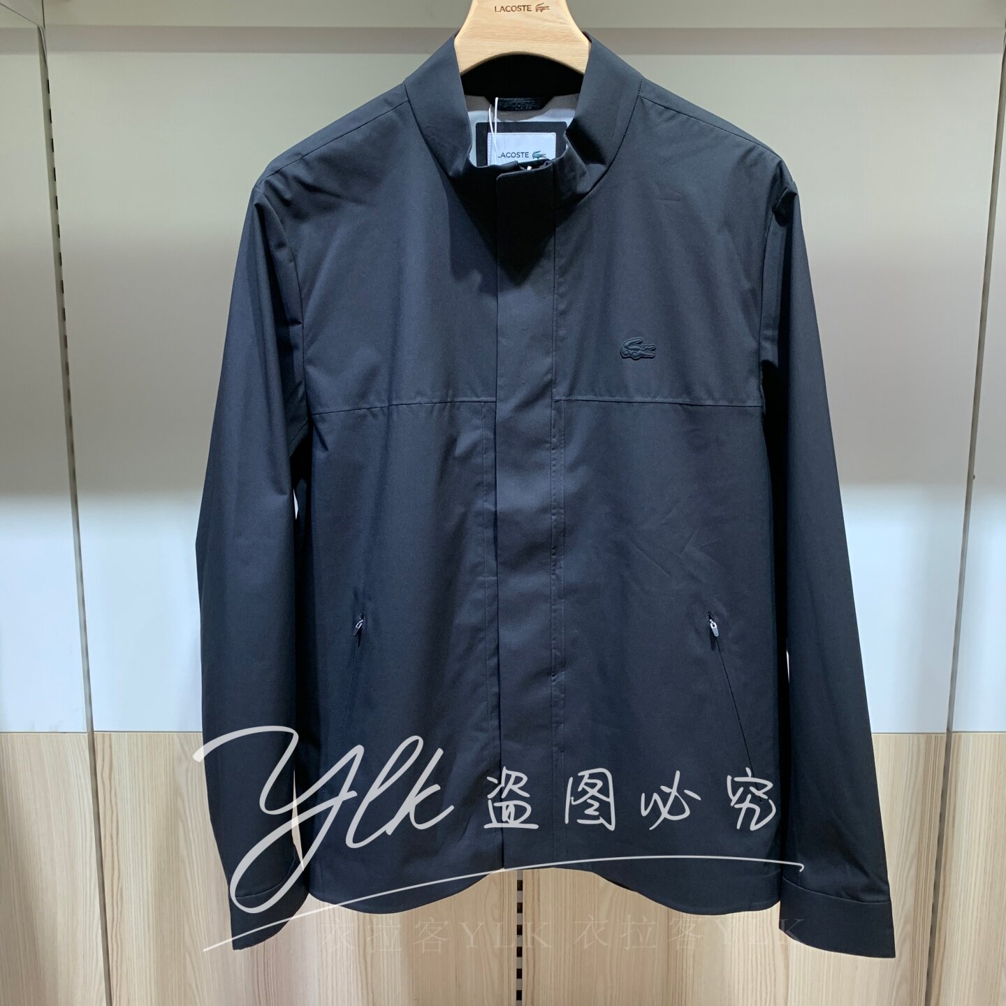 法国鳄鱼LACOSTE秋季休闲夹克图片