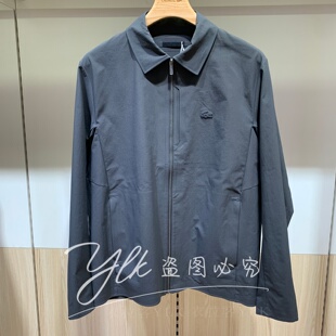 LACOSTE法国鳄鱼CH0891男装26春秋季新款防晒宽松休闲衬衫外套