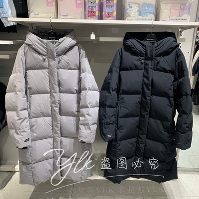 斯凯奇女防风防水保暖羽绒服外套