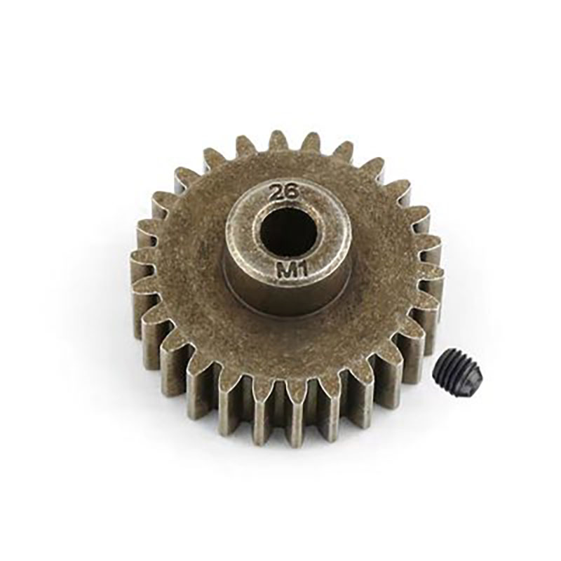 现货 TRAXXAS 26T电机齿 1.0M 5mm孔径 Maxx 小X #6497