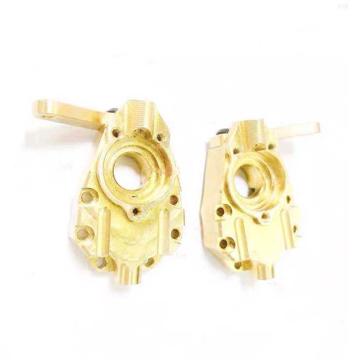 TRX-4 T4 黄铜转向杯 铜制配重升级件 traxxas  金属转向杯1对