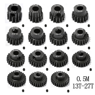 电机齿孔距3.175mm13T RC热力赛车遥控模型车0.5模45号钢改装 27T