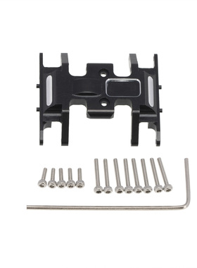 1/24仿真模型车 Axial SCX24 90081铝合金中波箱底盘 底板固定架