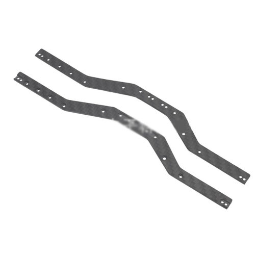 1/24仿真模型车 Axial SCX24 90081碳纤维大梁车架升级配件 1对